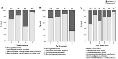 Prevalence of Joint Gait Patterns Defined by a Delphi Consensus Study Is Related to Gross Motor Function, Topographical Classification, Weakness, and Spasticity, in Children with Cerebral Palsy